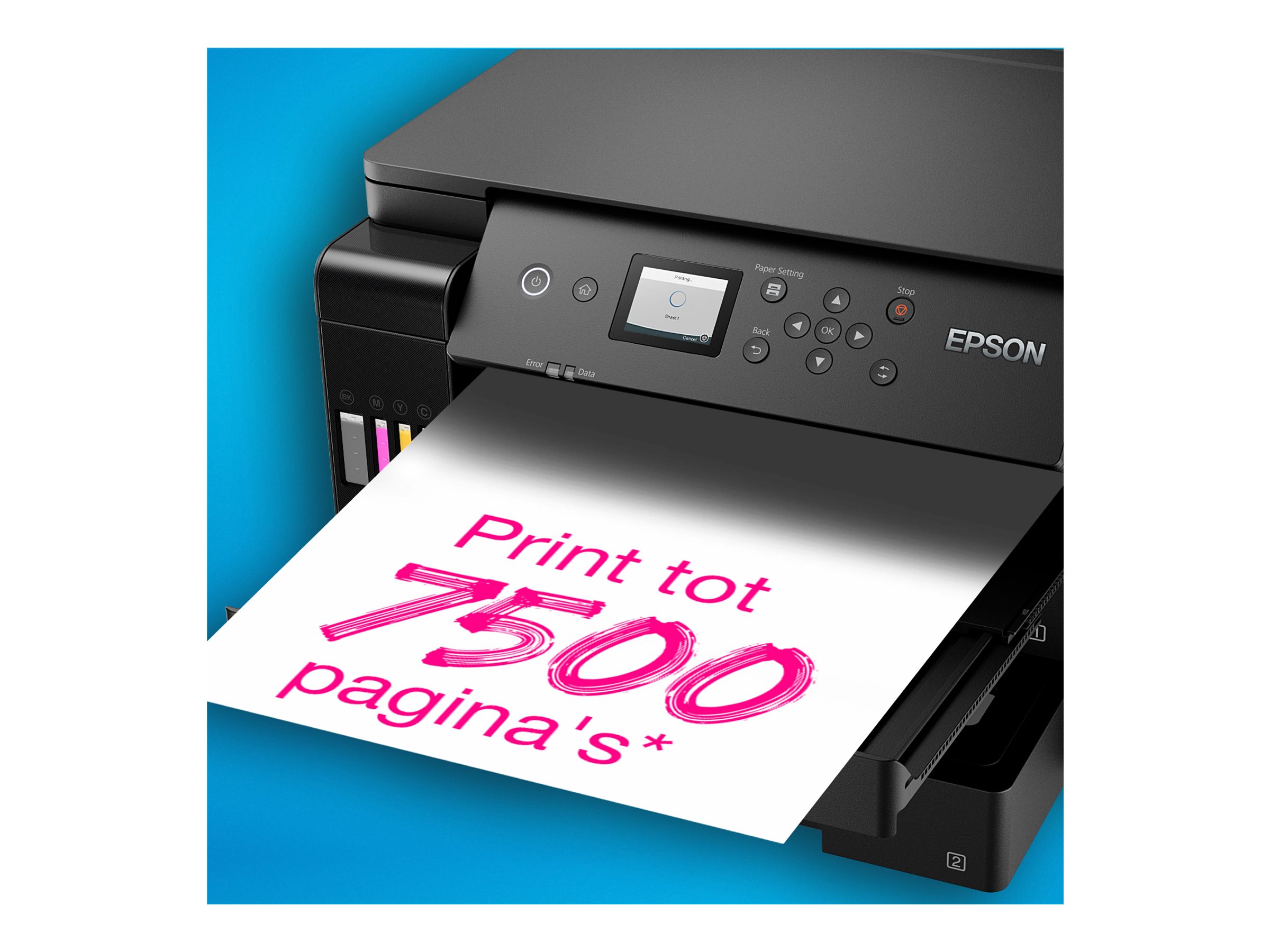 Epson EcoTank ET-16150 - Drucker - Farbe - Duplex - Tintenstrahl - A3 - 4800 x 1200 dpi - bis zu 25 SeitenMin. (einfarbig)
