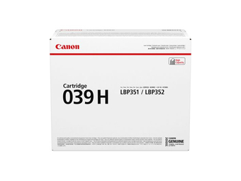 Canon 039 H - Mit hoher Kapazität - Schwarz - original