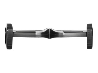 Manhattan Foot RestRocker, Under-Desk Comfort and Productivity Enhancer, Two Rocking Motions, 277 x 502mm, Textured Surface, Black, Lifetime Warranty