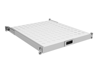 EFB Elektronik EFB-Elektronik - Rack - Regal - ausziehbar, max. Traglast 30 kg - Jet Black, RAL 9005 - 1U - 48.3 cm (19")