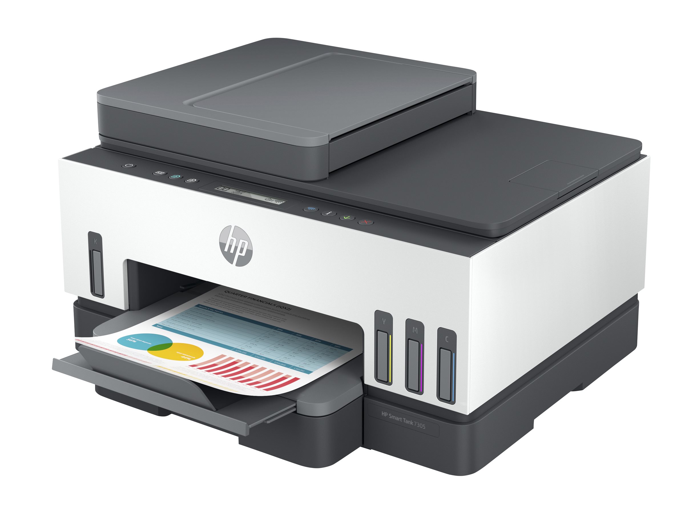 HP Smart Tank 7305 All-in-One - Multifunktionsdrucker - Farbe - Tintenstrahl - nachfüllbar - Letter A (216 x 279 mm)