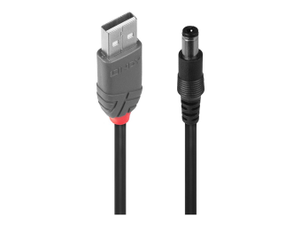Lindy USB-Ladekabel - Gleichstromstecker 5,5 x 2,5 mm männlich zu USB (nur Strom)