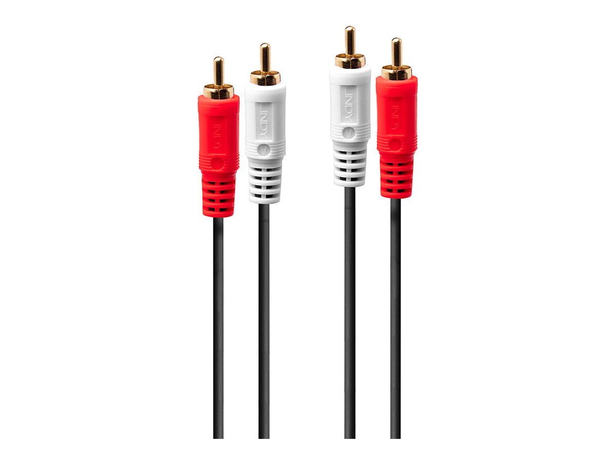 Lindy Premium - Audiokabel - RCA x 2 männlich