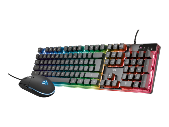 Trust Gaming GXT 838 Azor Gaming Combo - Tastatur-und-Maus-Set