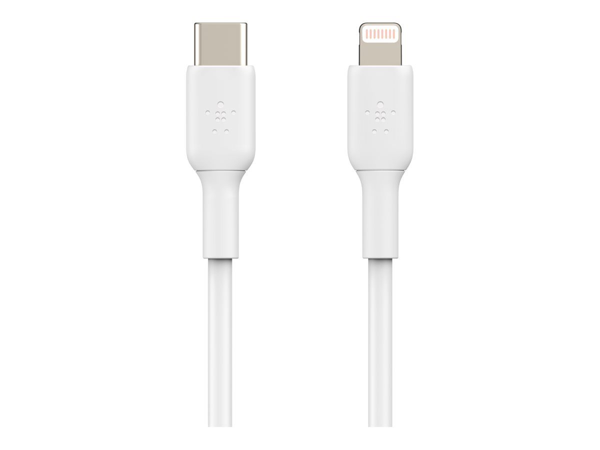 Belkin CAA003bt2MWH - 2 m - Lightning - USB C - Männlich - Männlich - Weiß