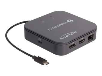 Delock Dockingstation - Thunderbolt 3 - HDMI, DP