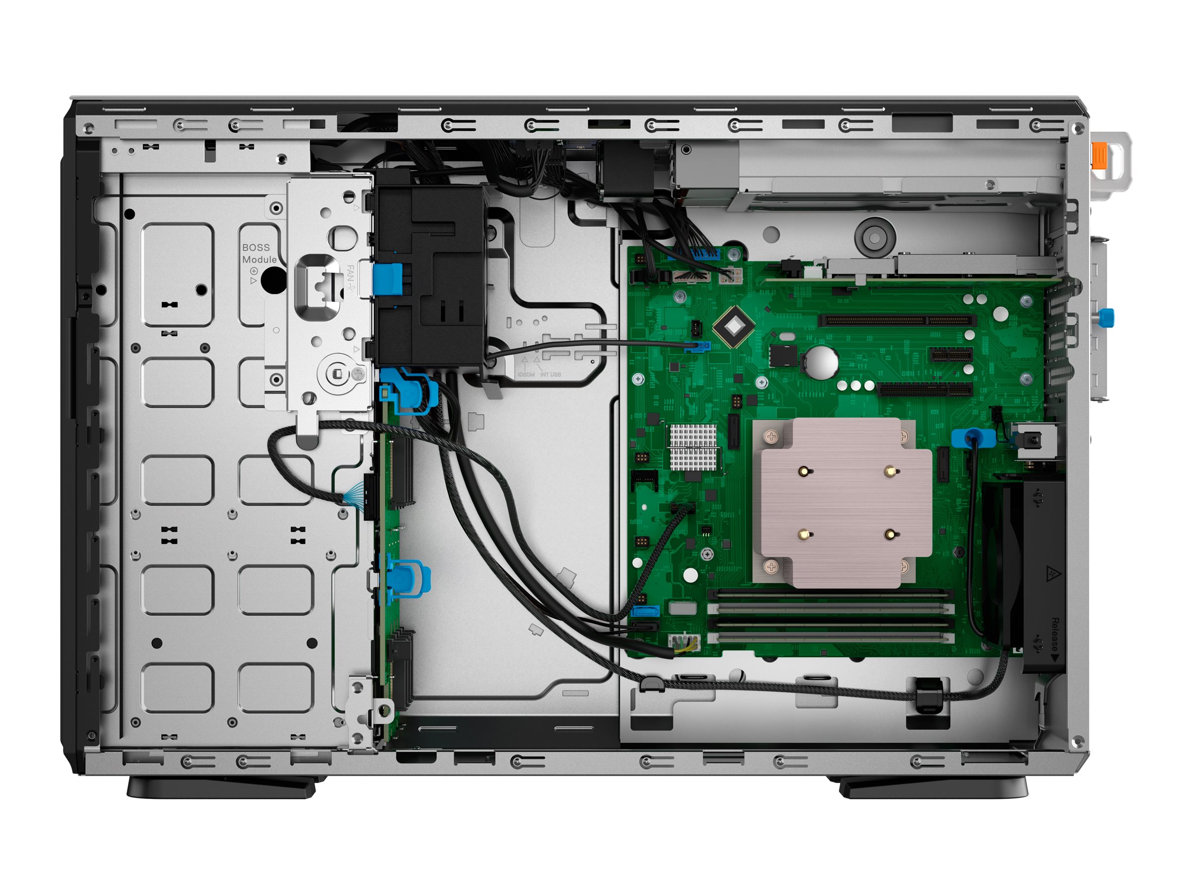 Dell PowerEdge T360 - Server - Tower - 1-Weg - 1 x Xeon 6369P  3.3 GHz - RAM 64 GB - SAS - Hot-Swap 8.9 cm (3.5")