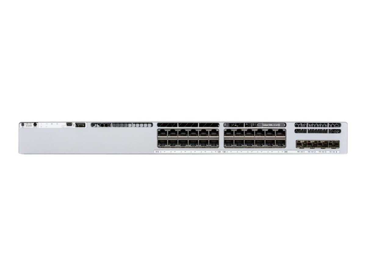 Cisco Catalyst 9300L - Network Advantage - Switch - L3 - managed - 24 x 101001000 (PoE+)