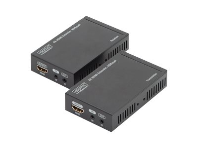DIGITUS 4K HDMI Extender Set, HDBaseT, 4K30Hz, 70 m