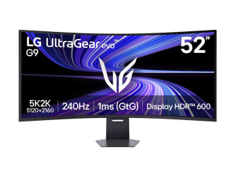 LG UltraGear evo 52G930B-B - G9 Series - LED-Monitor - Gaming - gebogen - 132.1 cm (52")