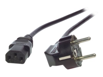 EFB Elektronik EFB-Elektronik - Stromkabel - power IEC 60320 C13 gerade zu power CEE 77 gewinkelt