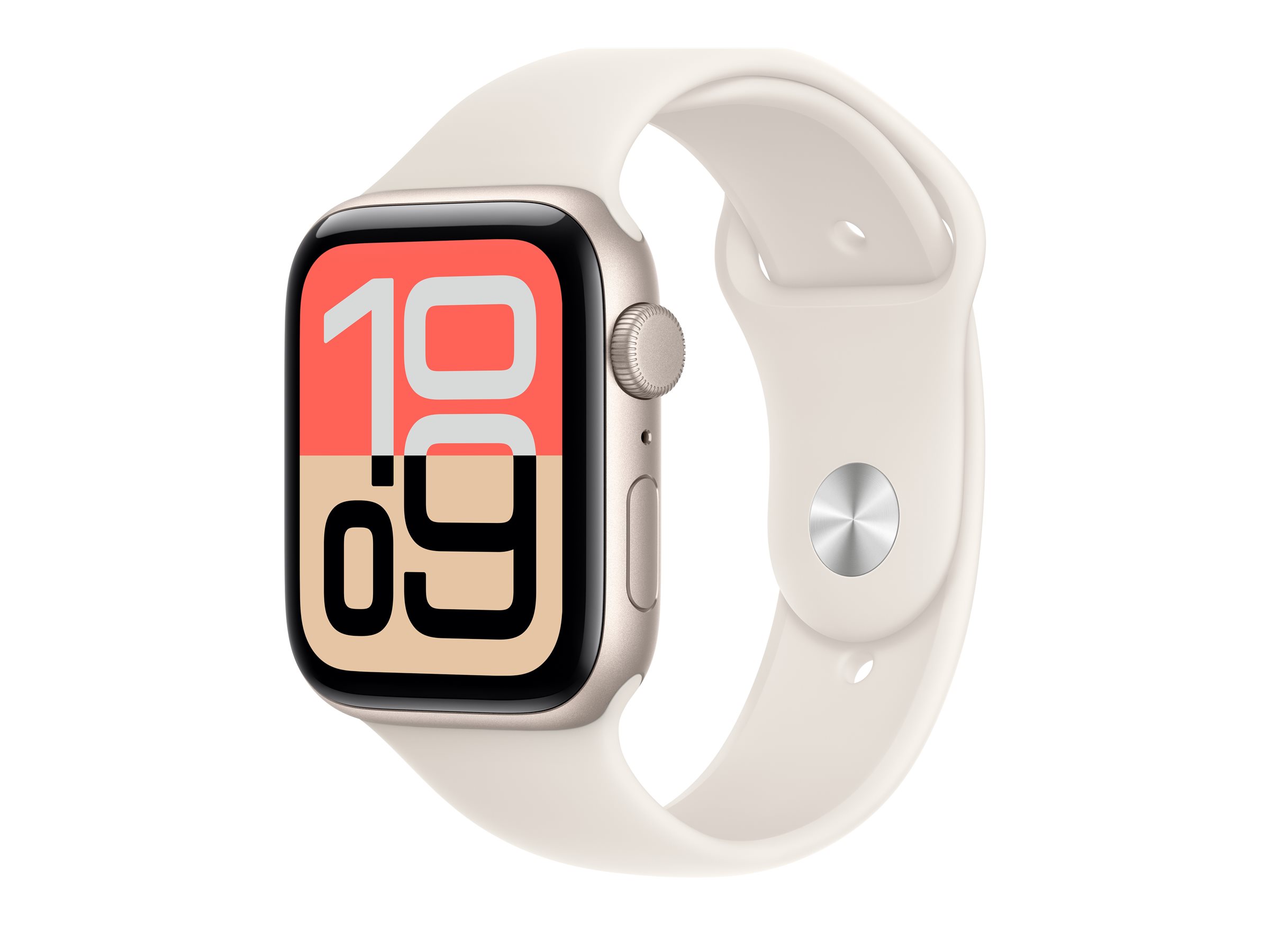 Apple Watch SE 3 (GPS + Cellular) - 44 mm - Starlight Aluminium