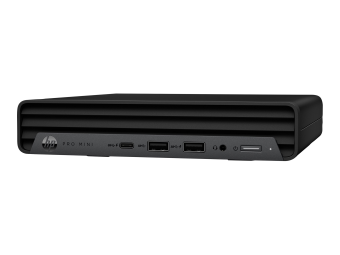HP Pro 400 G9 - Mini - Core i7 13700T  1.4 GHz - RAM 16 GB - SSD 512 GB - NVMe - UHD Graphics 770 - 1GbE Wi-Fi 6E Bluetooth 5.3 - WLAN: 802.11abgnacax (Wi-Fi 6E)