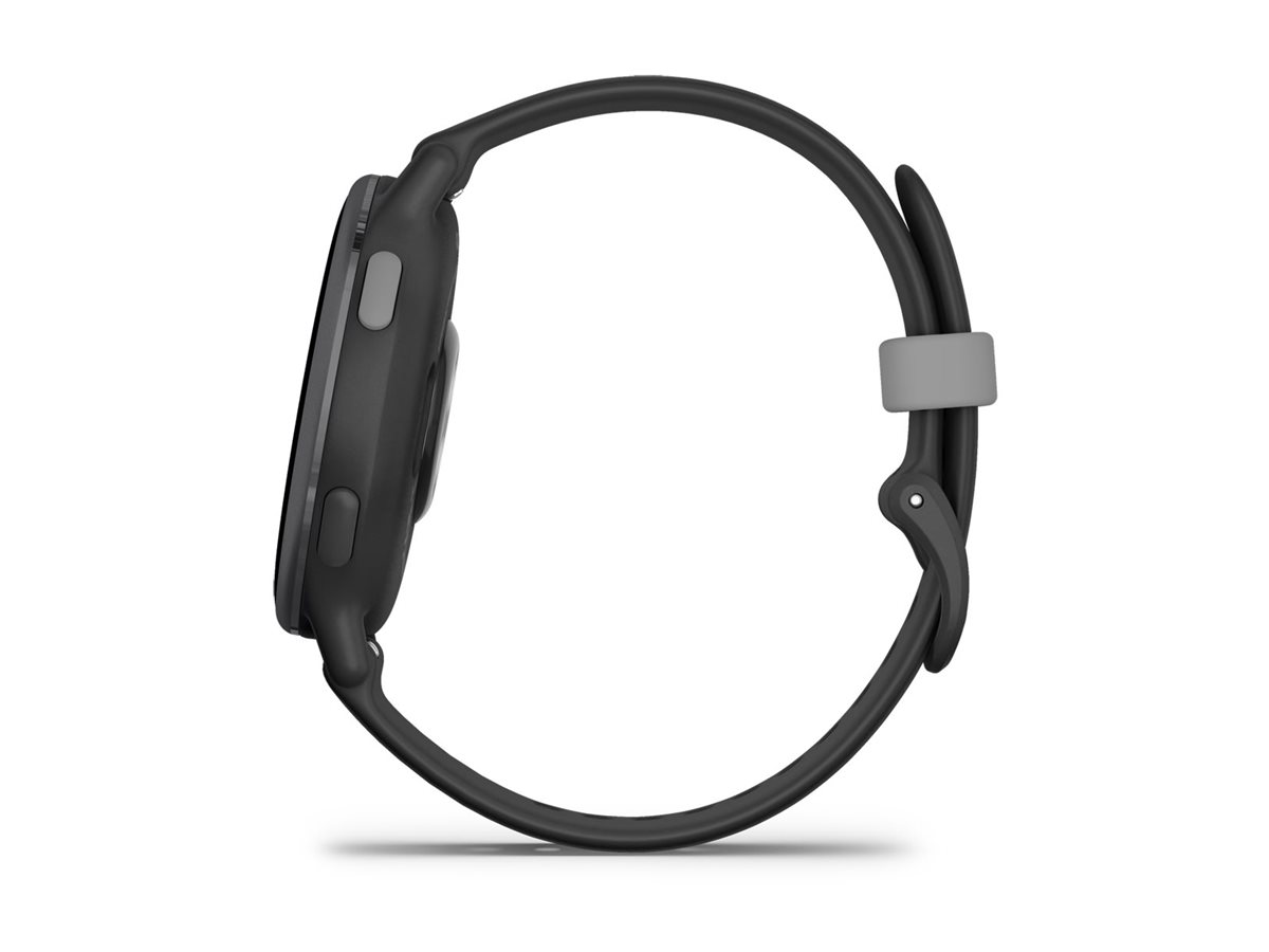 Garmin vívoactive 5 - Schwarz - intelligente Uhr mit Band - Silikon - Handgelenkgröße 125-190 mm - Anzeige 3.04 cm (1.2")
