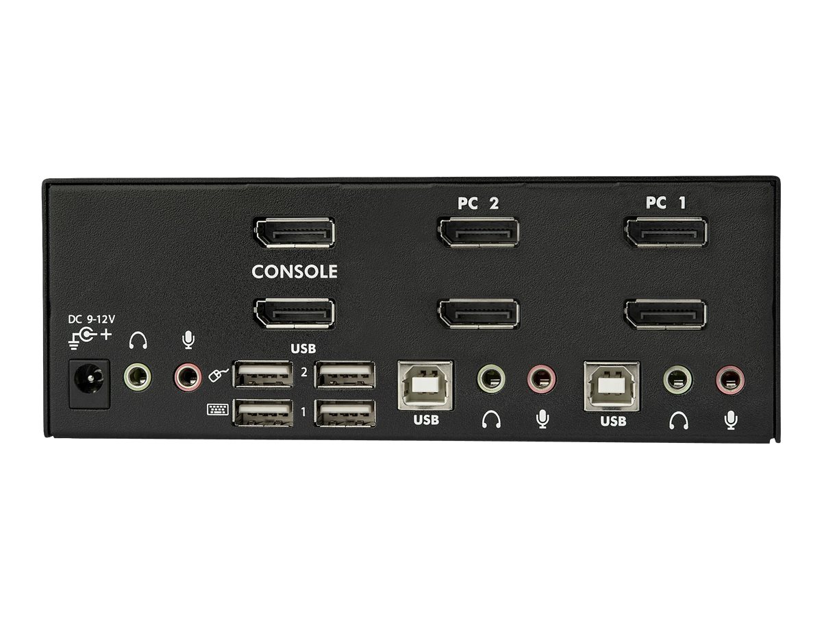 StarTech.com Startech 2 Port DisplayPort Dual Monitor KVM