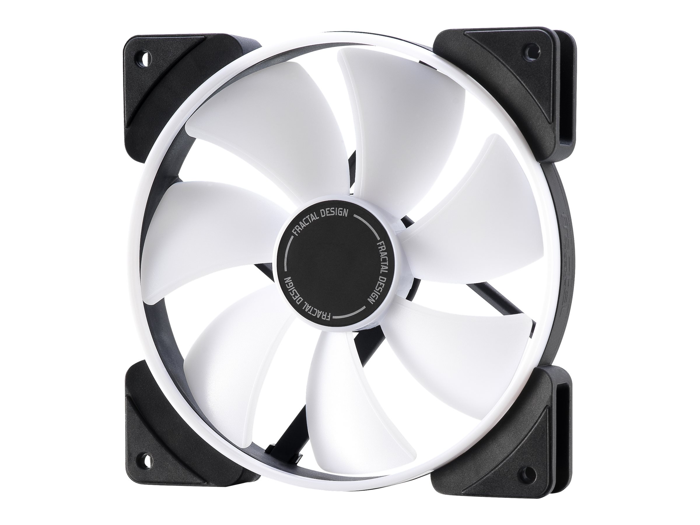 Fractal Design Prisma AL-14 - Gehäuselüfter - 140 mm - Schwarz, Weiß, halb transparent (Packung mit 3)