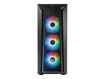 Cooler Master MasterBox 520 MESH - Mid tower - E-ATX - Seitenteil mit Fenster (gehärtetes Glas)