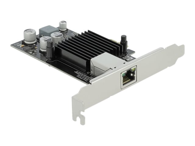 Delock Netzwerkadapter - PCIe 2.1 Low-Profile - Gigabit Ethernet (PoE+)