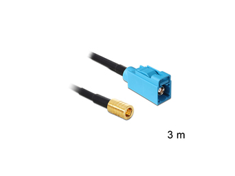 Delock Antennenkabel - FAKRA Z-Anschluss weiblich zu SMB weiblich