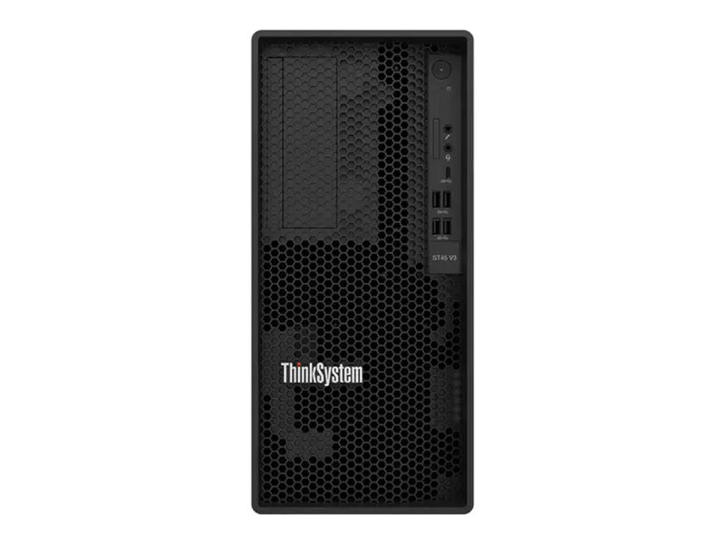 Lenovo ThinkSystem ST45 V3 7DH5 - Server - Tower - 1-Weg - 1 x EPYC 4244P  3.8 GHz - RAM 16 GB - nicht Hot-Swap-fähig 8.9 cm (3.5")