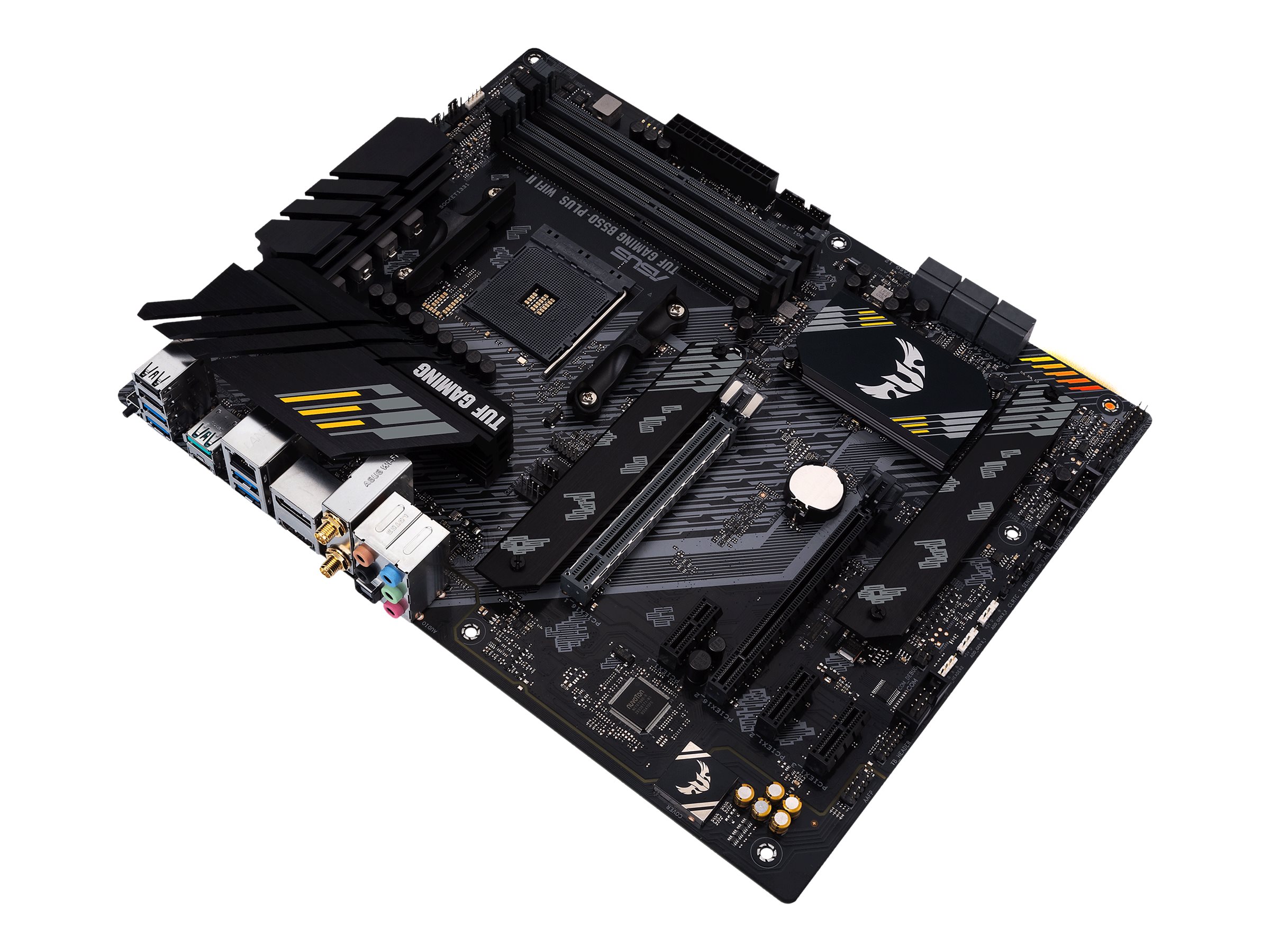ASUS TUF GAMING B550-PLUS WIFI II - Motherboard - ATX - Socket AM4 - AMD B550 Chipsatz - USB-C Gen2, USB 3.2 Gen 1, USB 3.2 Gen 2 - 2.5 Gigabit LAN, Wi-Fi 6, Bluetooth - Onboard-Grafik (CPU erforderlich)