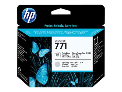 HP 771 - Hellgrau, Photo schwarz - Druckkopf