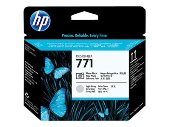 HP 771 - Hellgrau, Photo schwarz - Druckkopf