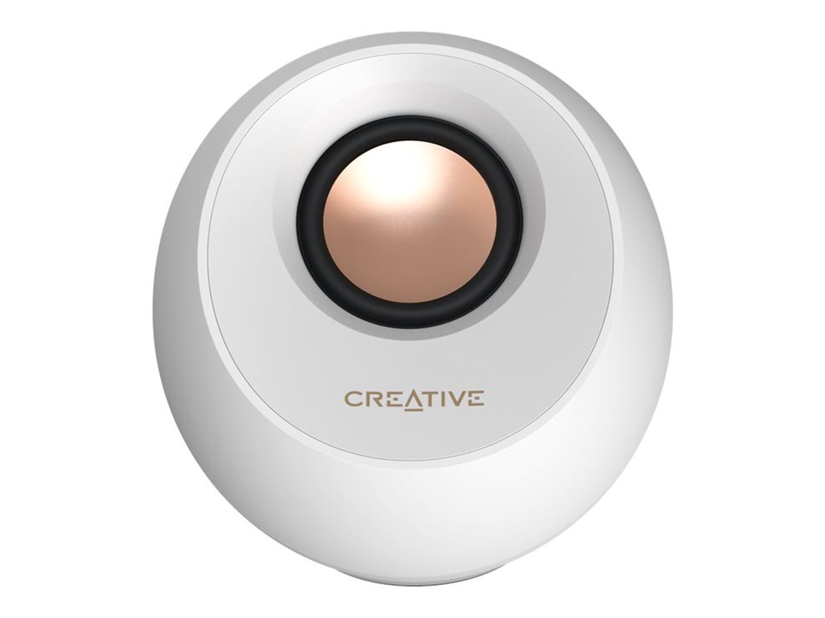 Creative Labs Creative Pebble Pro - Lautsprecher - für PC - 2.0-Kanal - kabellos - Bluetooth - USB - 30 Watt (Gesamt)