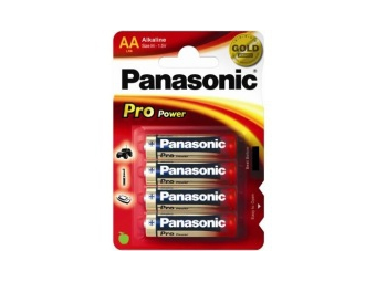 Panasonic Alkaline Pro Power LR6PPG - Batterie 4 x AA-Typ