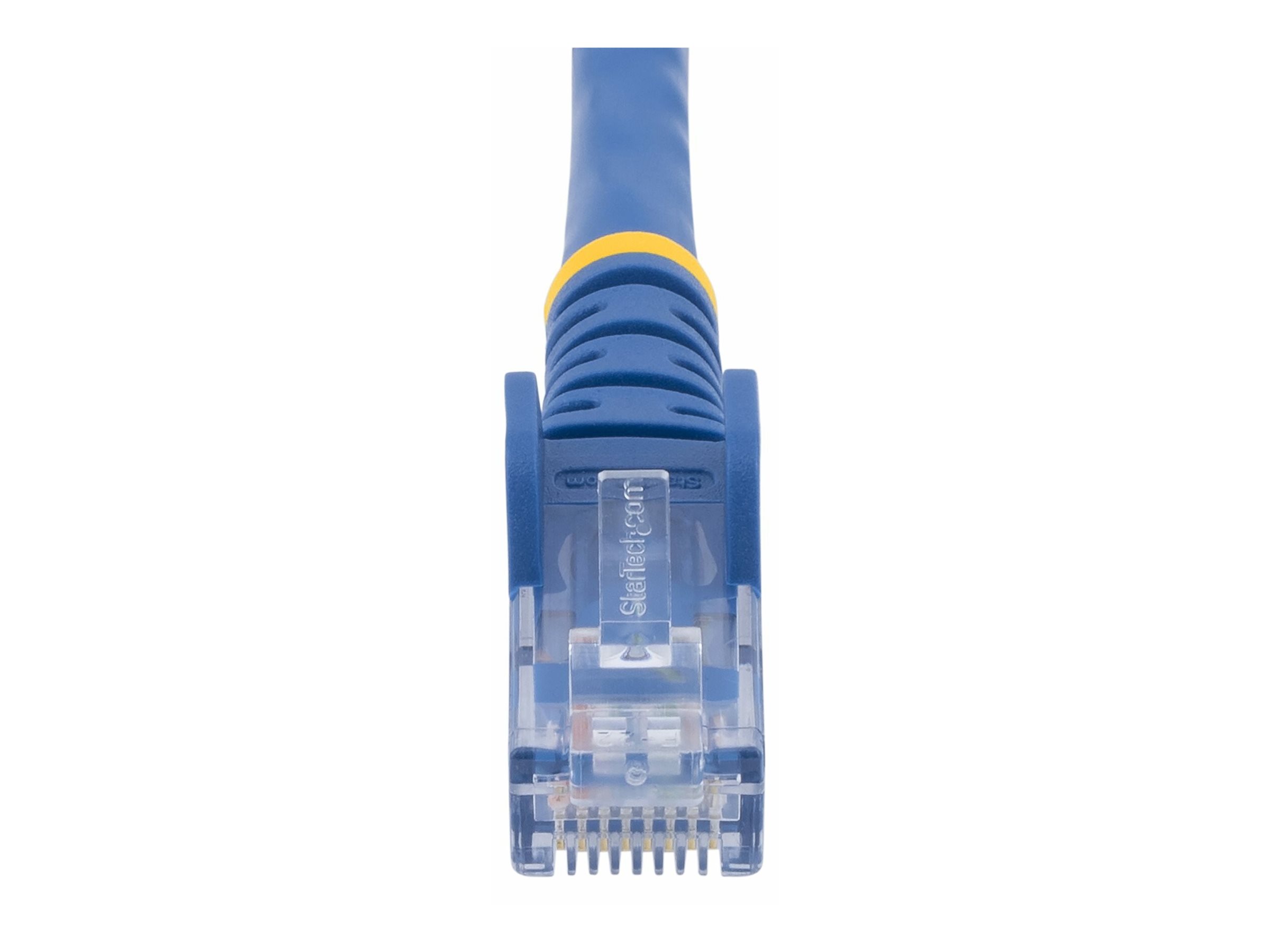StarTech.com 10m CAT6 Ethernet Cable, 10 Gigabit Snagless RJ45 650MHz 100W PoE Patch Cord, CAT 6 10GbE UTP Network Cable wStrain Relief, Blue, Wiring is UL CertifiedTIA - Category 6 - 24AWG (N6PATC10MBL)