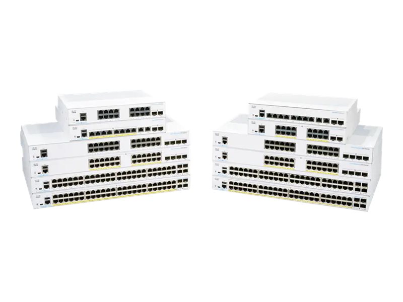 Cisco Business 350 Series CBS350-8FP-E-2G - Switch - L3 - managed - 8 x 101001000 (PoE+)