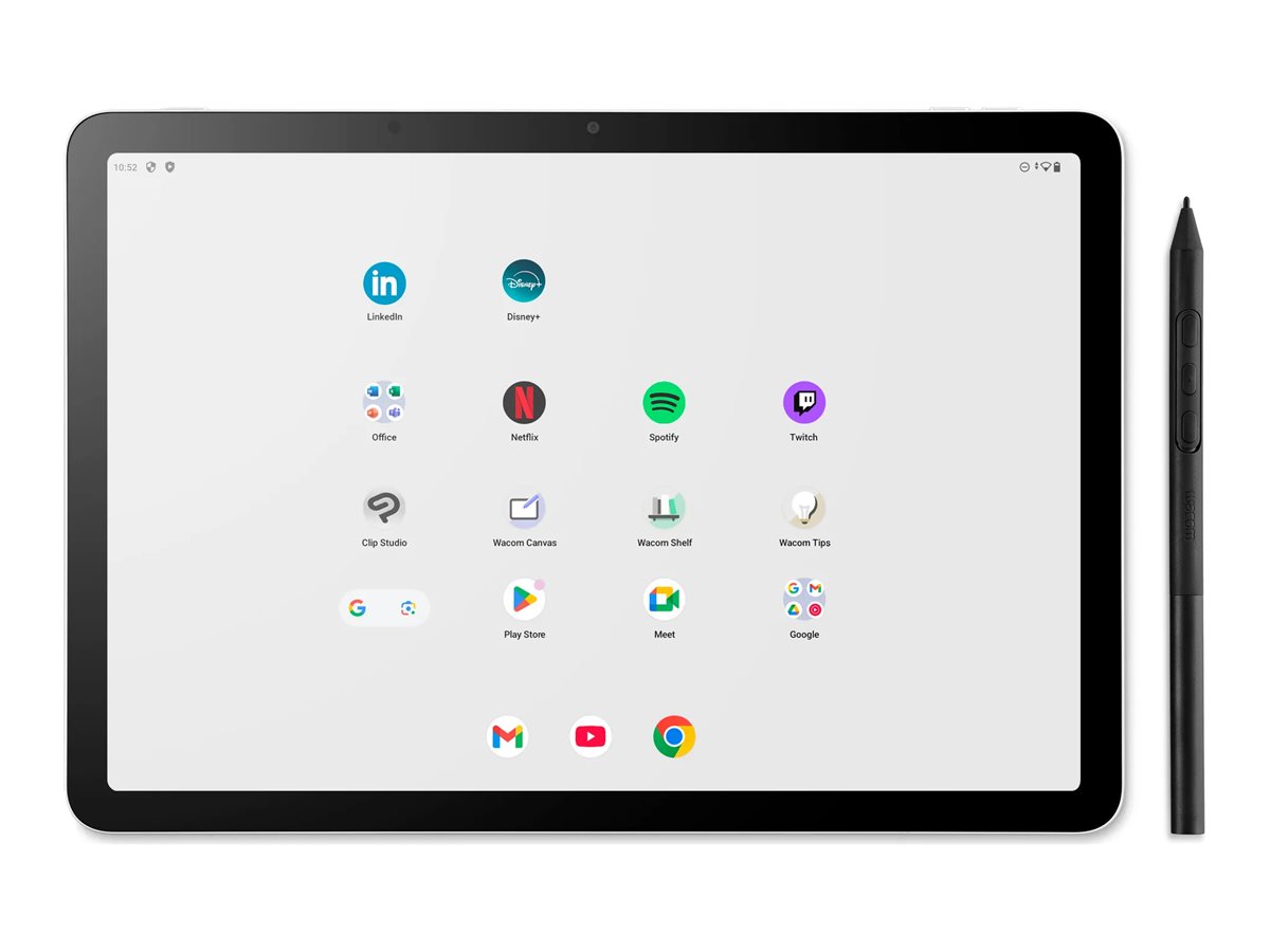 Wacom MovinkPad 11 - Digitalisierer mit LED-Display - 24.3 x 15.9 cm - Multi-Touch (10-Punkt)