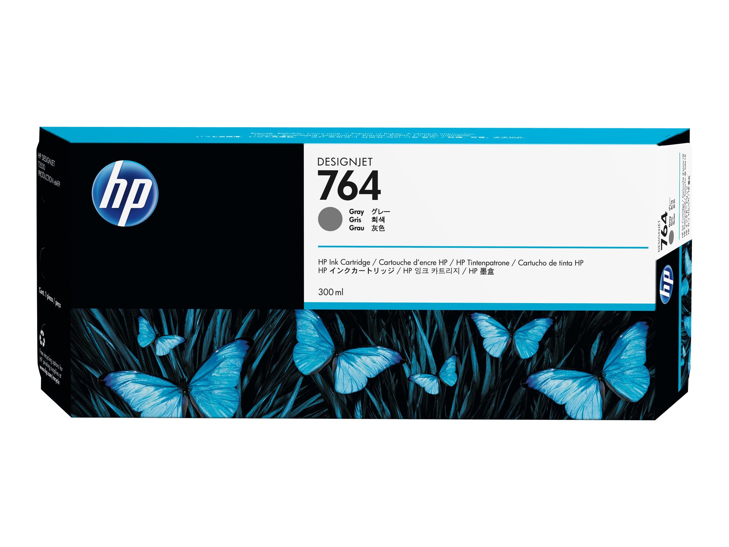 HP 764 - 300 ml - Grau - original - Tintenpatrone