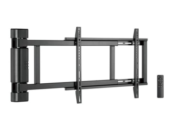 Equip Befestigungskit (Schwenkarm-Wandhalterung) - für LCD-Display - motorisiert - Kunststoff, Metall, Aluminium - Schwarz - Bildschirmgröße 81.28-190.5 cm (32"-75")