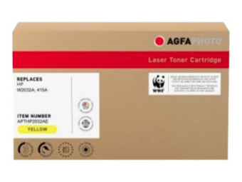 AgfaPhoto Gelb - kompatibel - Box - wiederaufbereitet - Tonerpatrone (Alternative zu HP 415A)