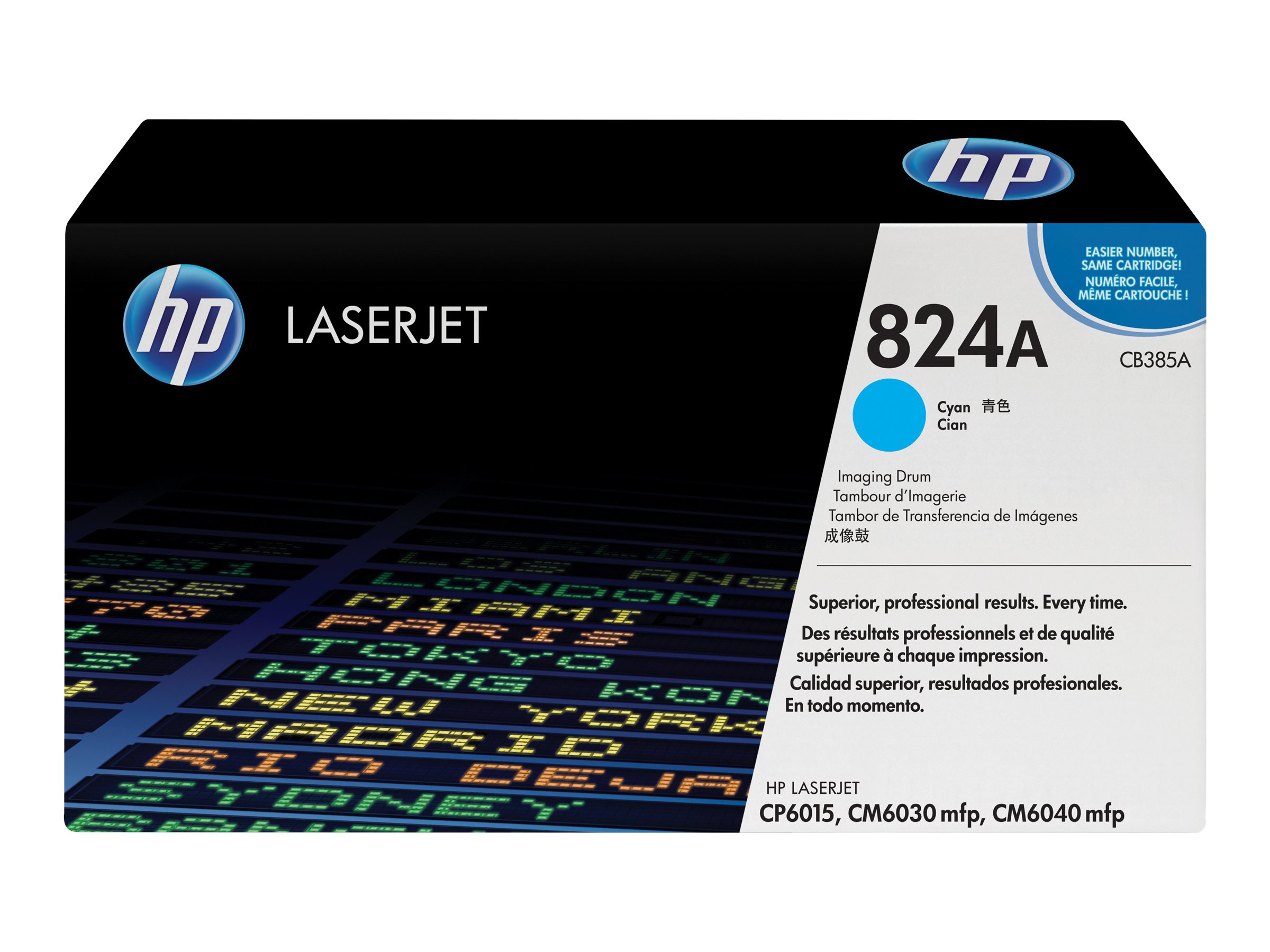 HP 824A - Cyan - original - Trommeleinheit - für Color LaserJet CM6040