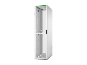 APC NetShelter SX Gen 2 - Schrank Netzwerkschrank - 2436H x 600W x 1200D mm with sides - bodenstehend - weiß - 52U - 48.3 cm (19)