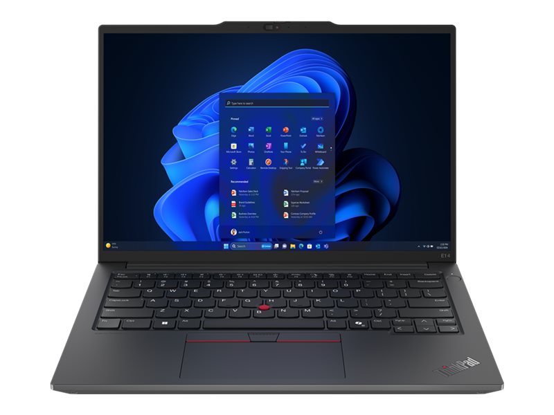 Lenovo ThinkPad E14 Gen 6 21M3 - 180°-Scharnierdesign - AMD Ryzen 5 7535U  2.9 GHz - Win 11 Pro - Radeon 660M - 16 GB RAM - 512 GB SSD TCG Opal Encryption 2, NVMe - 35.6 cm (14")
