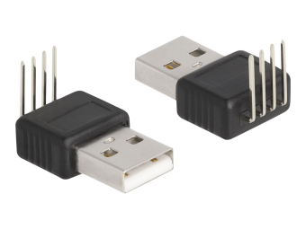 Delock USB-Adapter - USB (M) gerade zu 4-polig gewinkelt