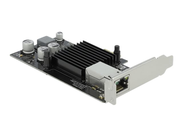 Delock Netzwerkadapter - PCIe 2.1 Low-Profile - Gigabit Ethernet (PoE+)