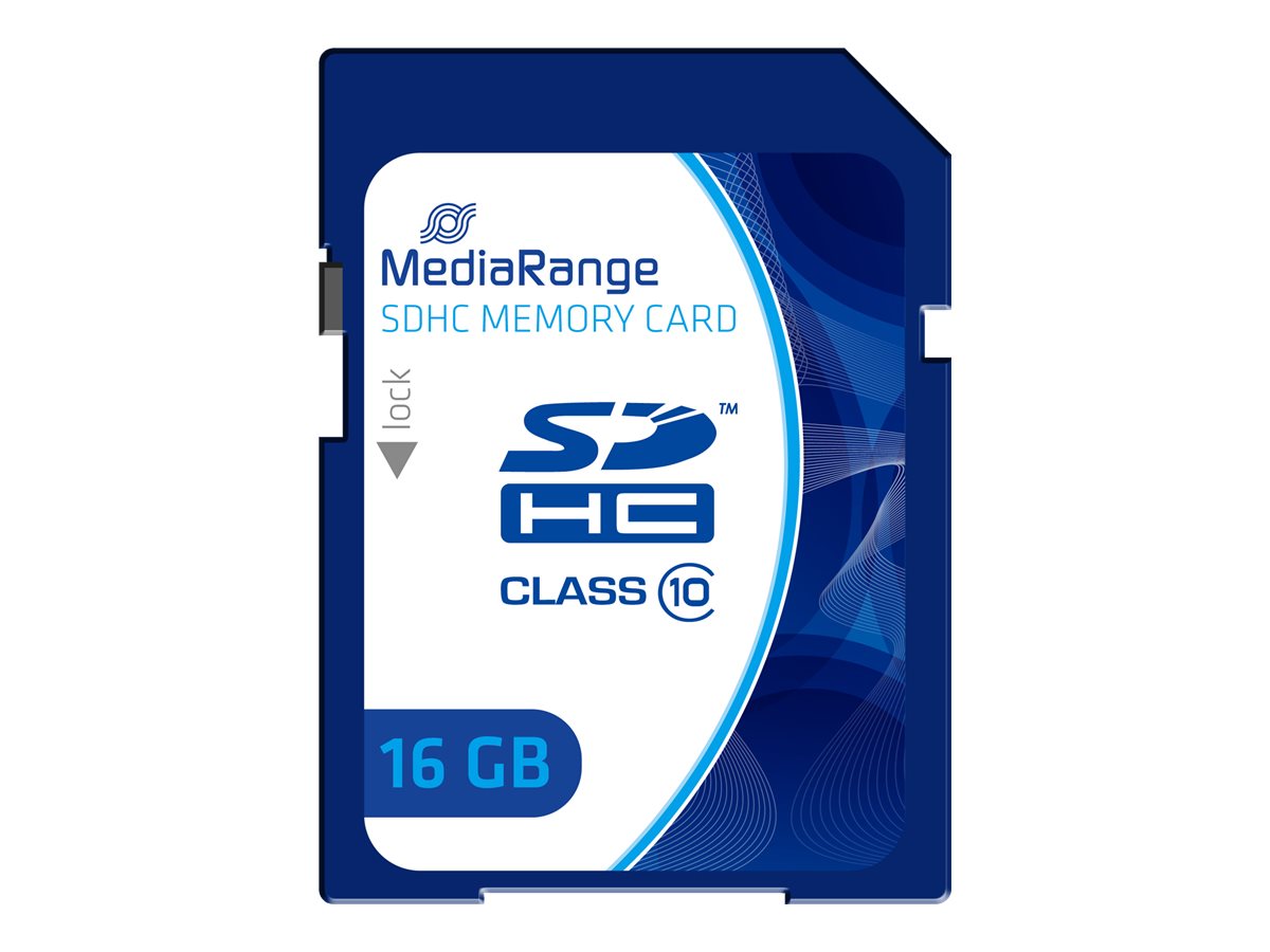 MEDIARANGE Flash-Speicherkarte - 16 GB - Class 10