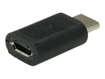 VALUE USB-Adapter - 24 pin USB-C (M) umkehrbar zu Micro-USB Typ B (W)