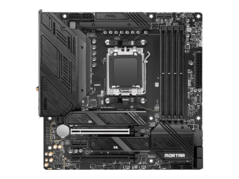 MSI MAG B650M MORTAR WIFI - Motherboard - micro ATX - Socket AM5 - AMD B650 Chipsatz - USB 3.2 Gen 1 USB 3.2 Gen 2 USB-C Gen 2x2 USB-C 3.2 Gen2 - 2.5 Gigabit LAN Wi-Fi 6 Bluetooth - Onboard-Grafik (CPU erforderlich)