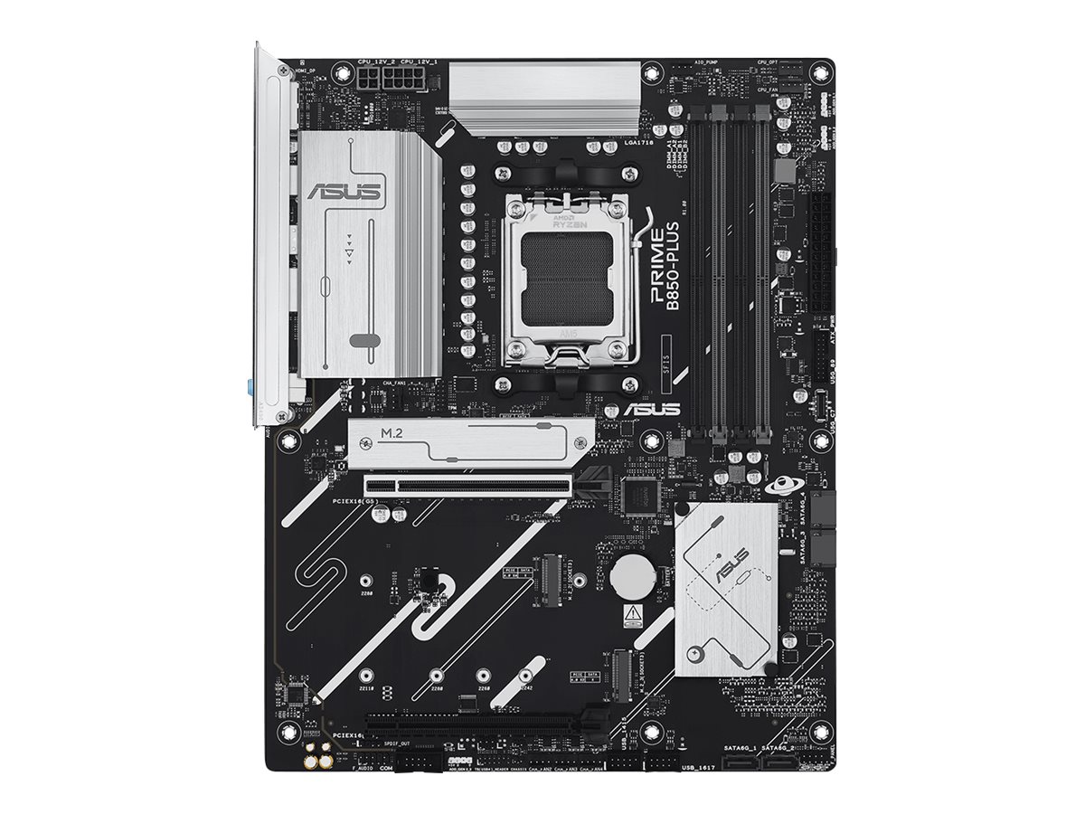 ASUS PRIME B850-PLUS-CSM - Motherboard - ATX - Socket AM5 - AMD B850 Chipsatz - USB-C 3.2 Gen2, USB 3.2 Gen 2, USB 3.2 Gen 1, USB-C 3.2 Gen 1 - 2.5 Gigabit LAN - Onboard-Grafik (CPU erforderlich)