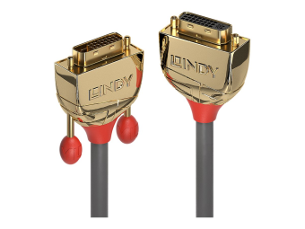 Lindy Gold - DVI-Verlängerungskabel - Dual Link - DVI-D (M)