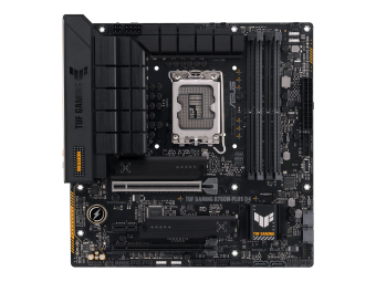 ASUS TUF GAMING B760M-PLUS D4 - Motherboard - micro ATX - LGA1700-Sockel - B760 Chipsatz - USB-C 3.2 Gen 2x2 USB 3.2 Gen 2 USB 3.2 Gen 1 - 2.5 Gigabit LAN - Onboard-Grafik (CPU erforderlich)