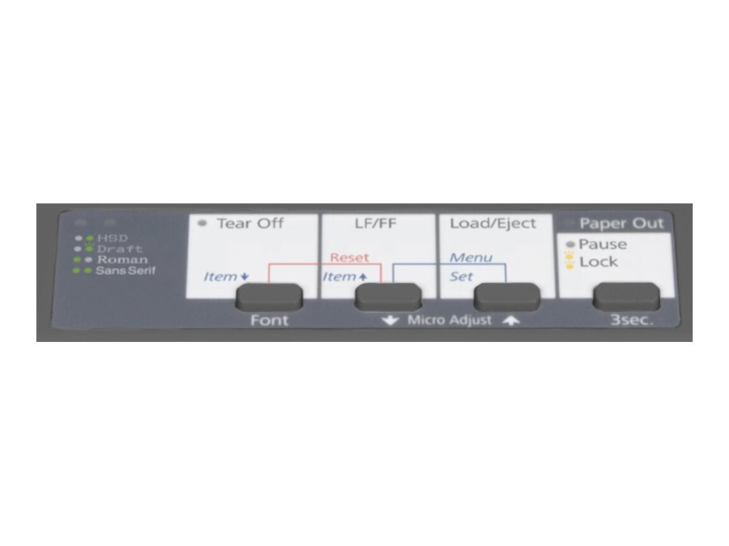 Epson LX 1350 - Drucker - sw - Punktmatrix