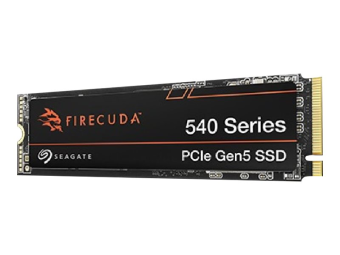 Seagate FireCuda 540 ZP1000GM3A004 - SSD - verschlüsselt - 1 TB - intern - M.2 2280 (doppelseitig)