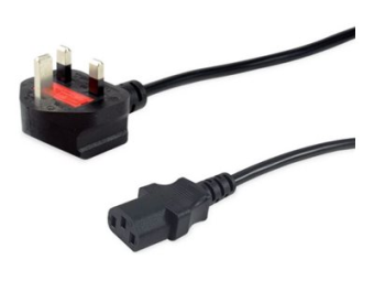 Equip Stromkabel - power IEC 60320 C13 zu BS