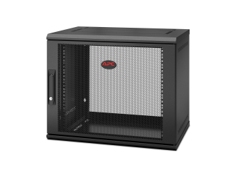 APC NetShelter WX AR109SH4 - Gehäuse - geeignet für Wandmontage - Schwarz - 9U - 48.3 cm (19)